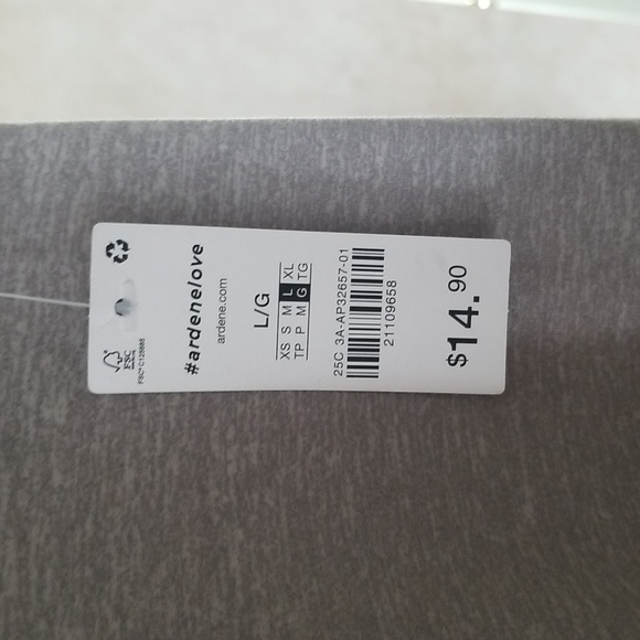 Ardene Gray Crossover Leggings - Picture 3 of 3